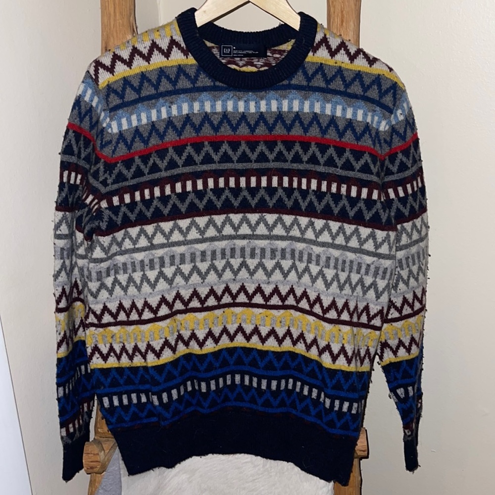Lambswool Tribal Sweater